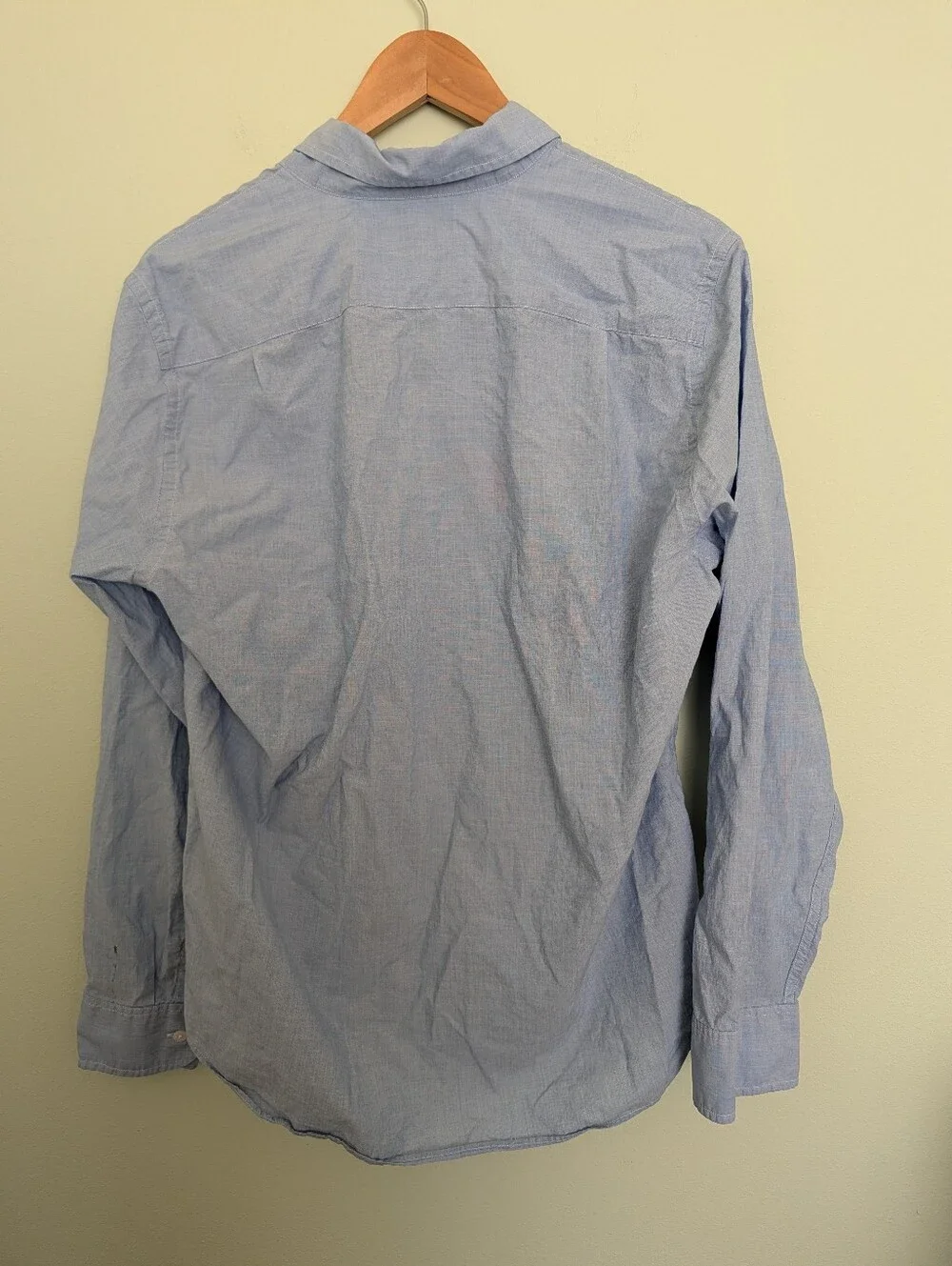 J.Crew Factory Men’s Blue Cotton Button Down Shirt Medium Style 92043